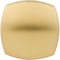 Jeffrey Alexander 1-3/8" Overall Length Brushed Gold Square Audrey Cabinet Knob 278L-BG - alternate 8